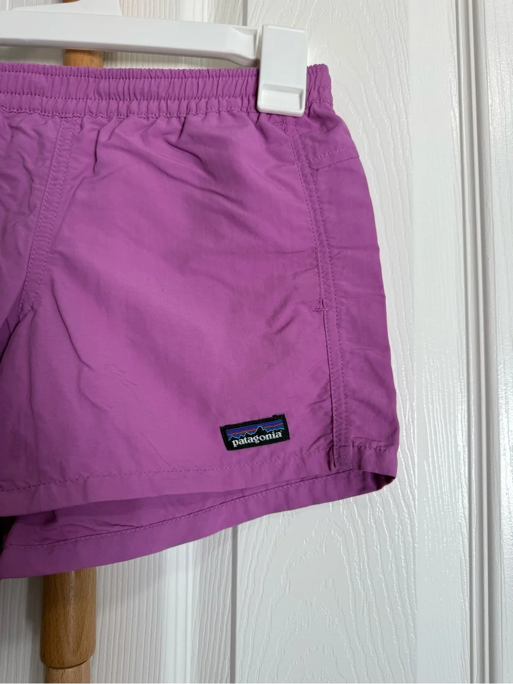 Patagonia Purple Shorts Kids Girls Size Large